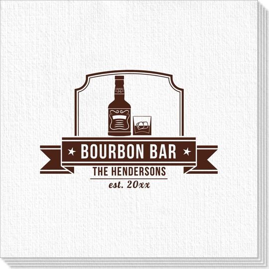 Bourbon Bar Deville Napkins
